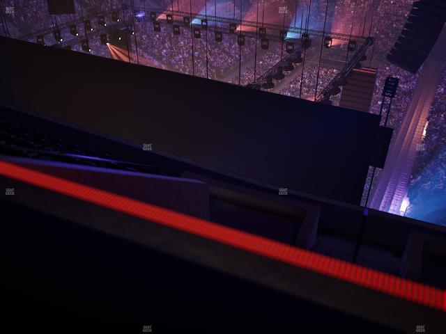 Delta Center - Section 120 Seat View