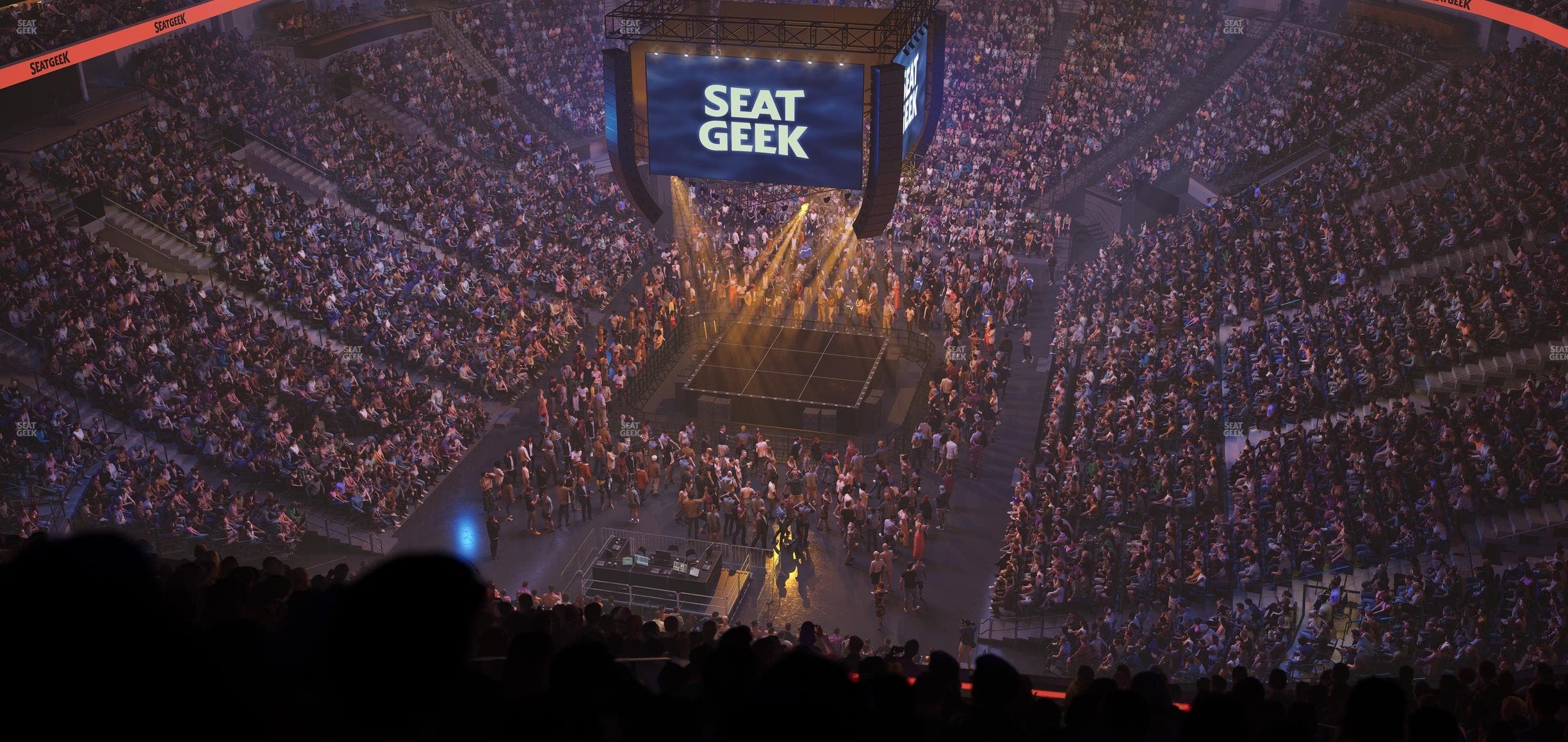 Delta Center - Section 120 Seat View