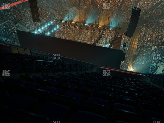 Delta Center - Section 120 Seat View