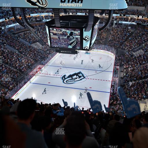 Delta Center - Section 120 Seat View