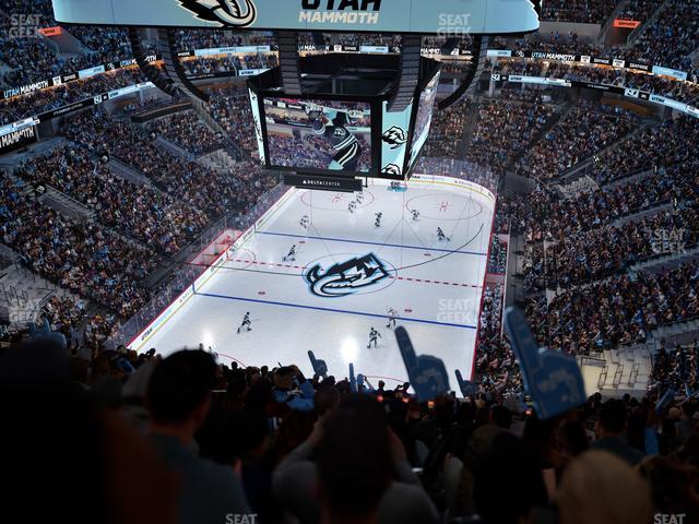 Delta Center - Section 120 Seat View