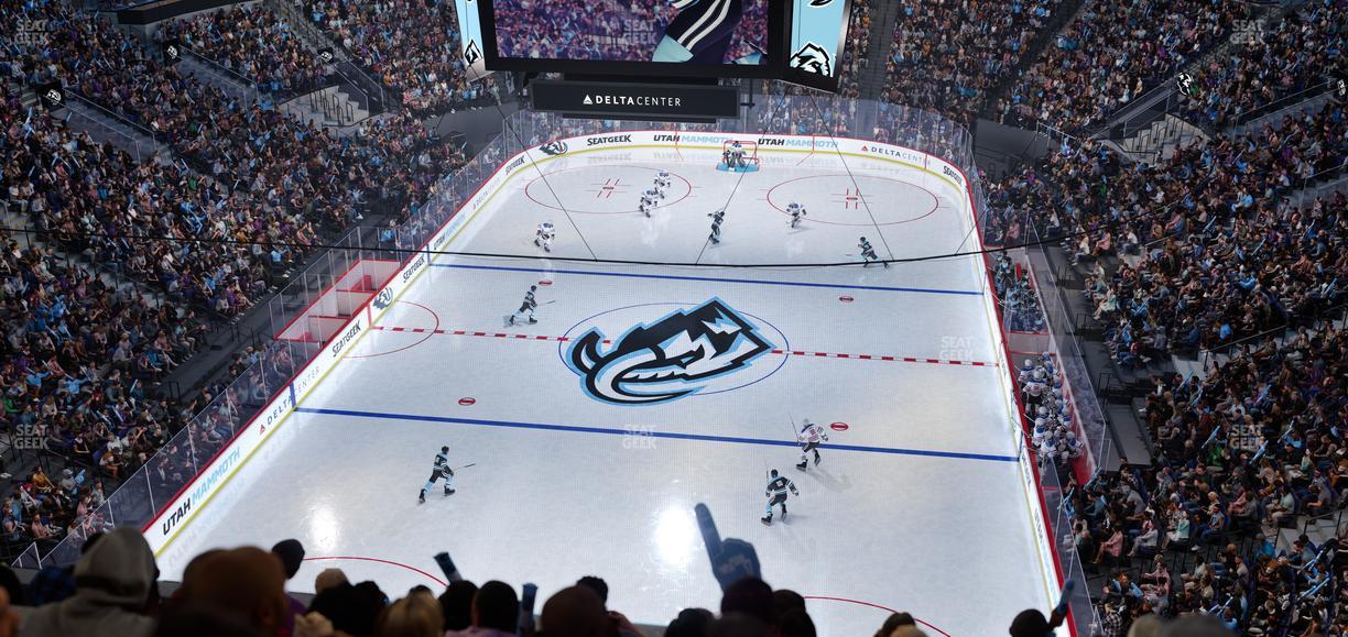 Delta Center - Section 121 Seat View