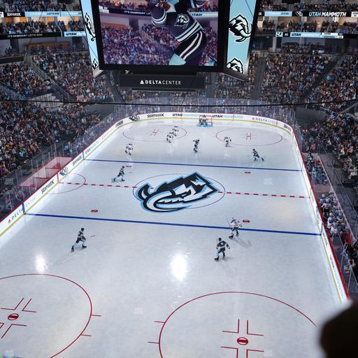 Delta Center - Section 121 Seat View