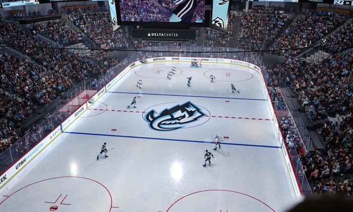 Delta Center - Section 121 Seat View