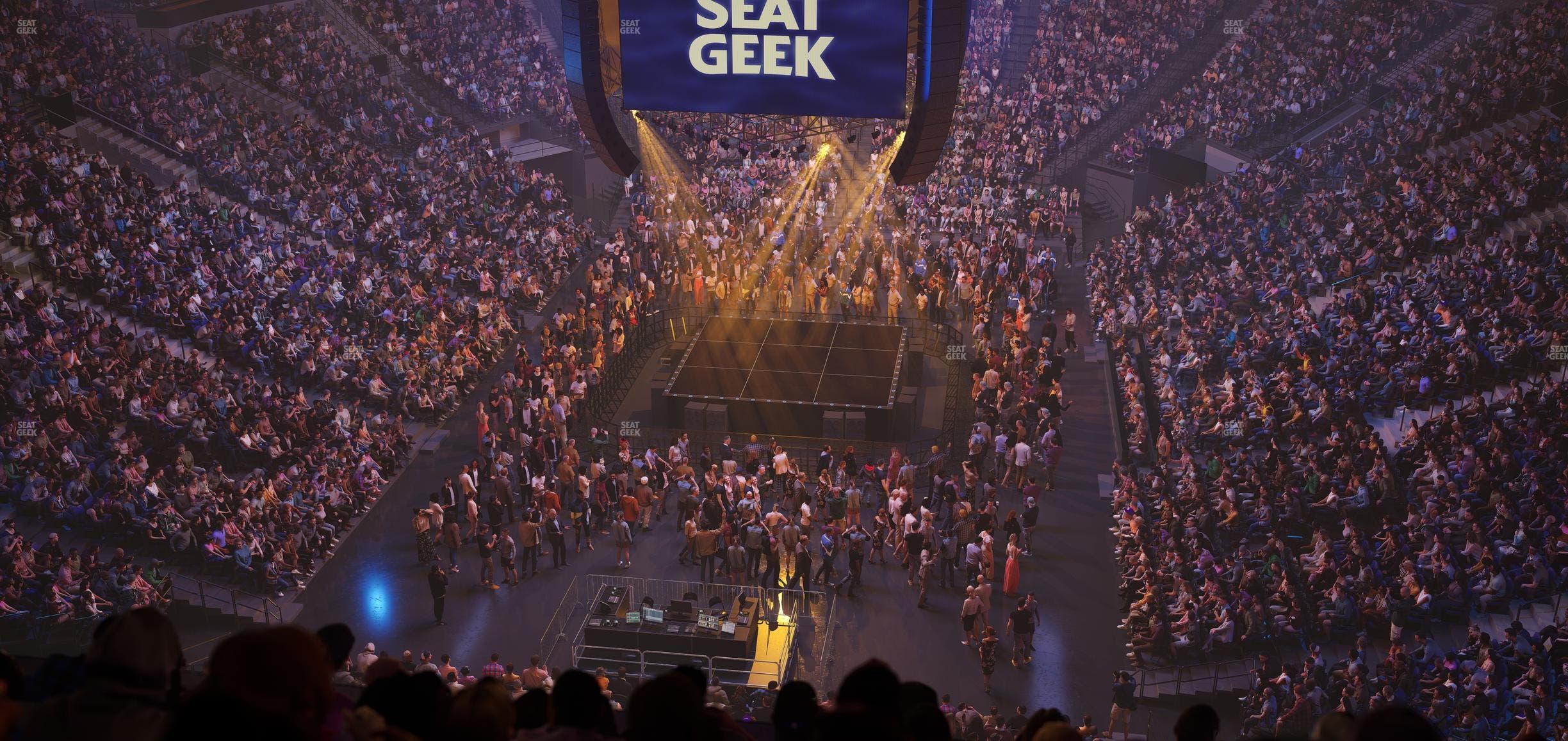 Delta Center - Section 121 Seat View