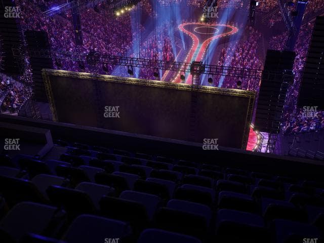 Delta Center - Section 121 Seat View