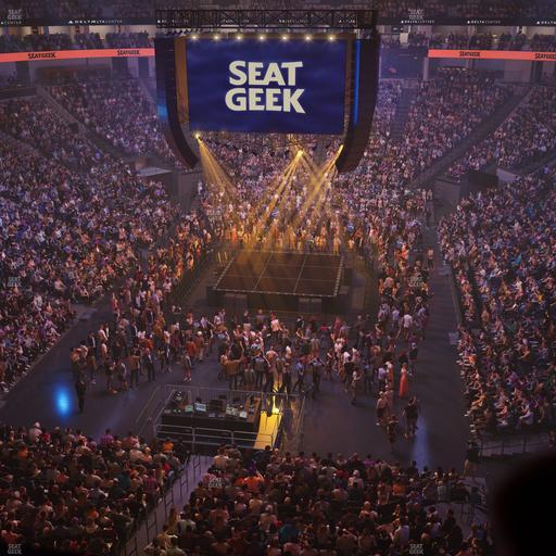 Delta Center - Section 121 Seat View