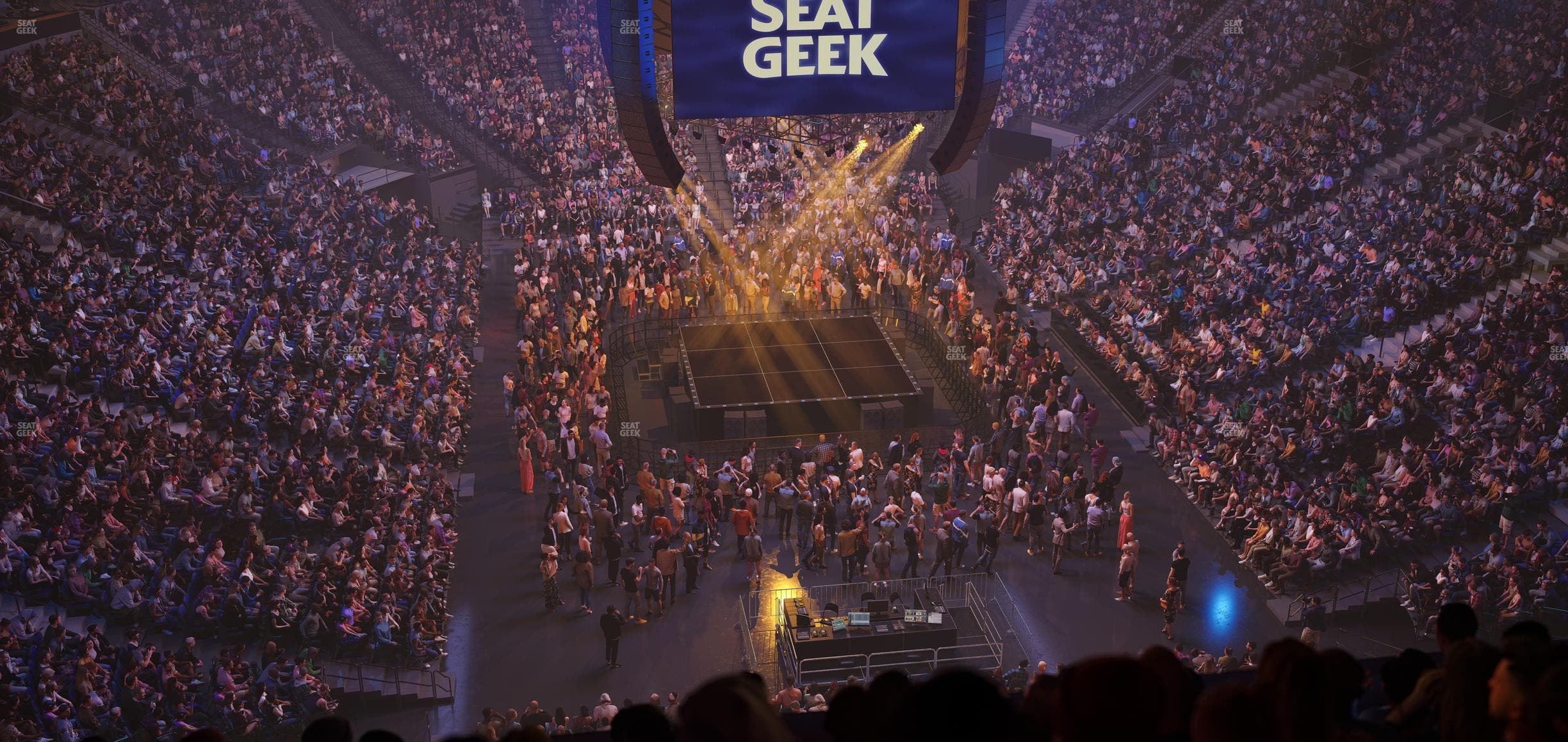 Delta Center - Section 123 Seat View