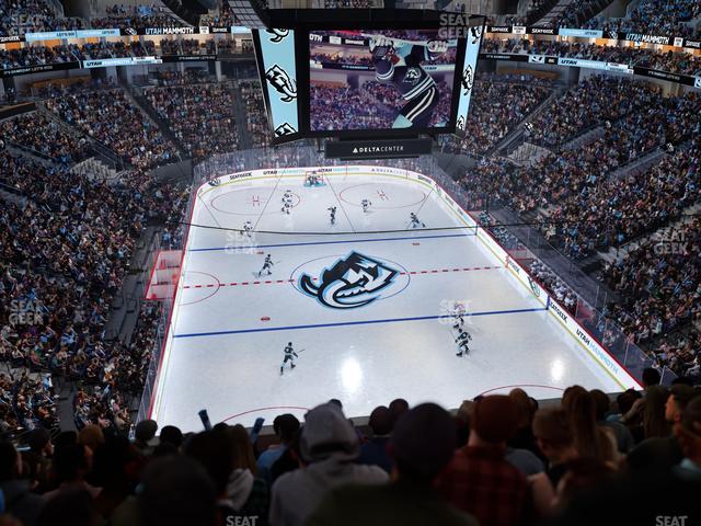 Delta Center - Section 123 Seat View