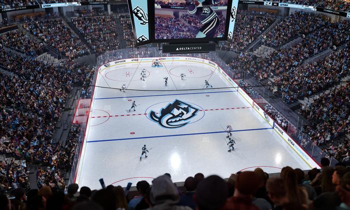 Delta Center - Section 123 Seat View