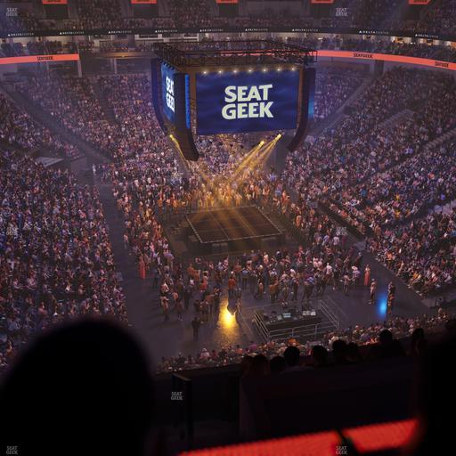 Delta Center - Section 124 Seat View
