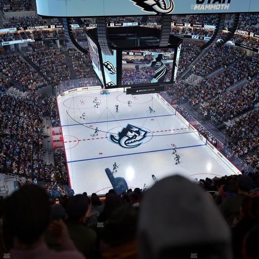 Delta Center - Section 124 Seat View