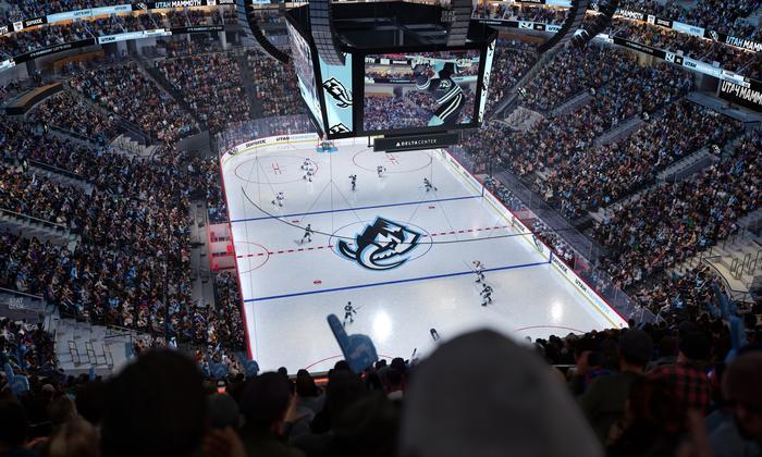 Delta Center - Section 124 Seat View