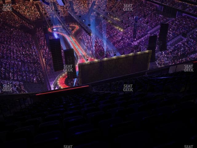 Delta Center - Section 124 Seat View