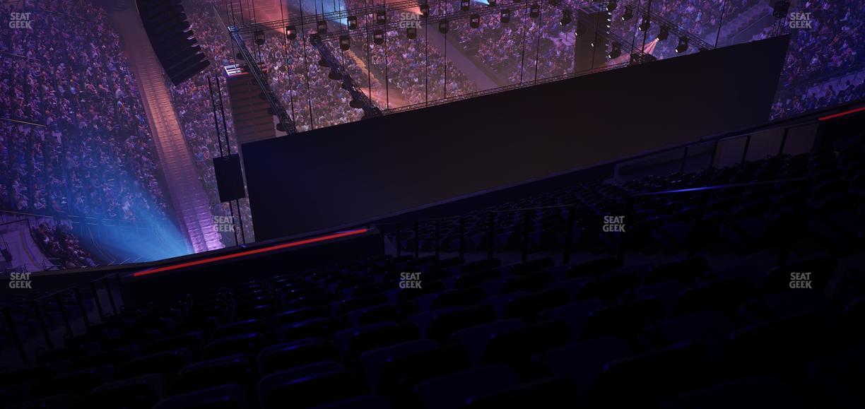 Delta Center - Section 124 Seat View