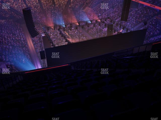 Delta Center - Section 124 Seat View