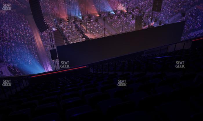 Delta Center - Section 124 Seat View