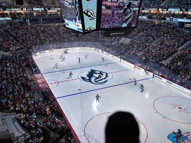 Delta Center - Section 125 Seat View