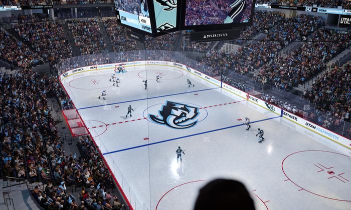 Delta Center - Section 125 Seat View