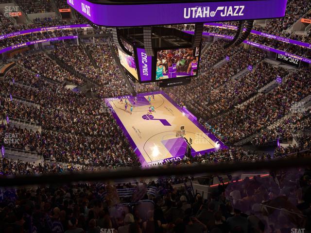 Delta Center - Section 125 Seat View Delta Center - Section 125 Seat View