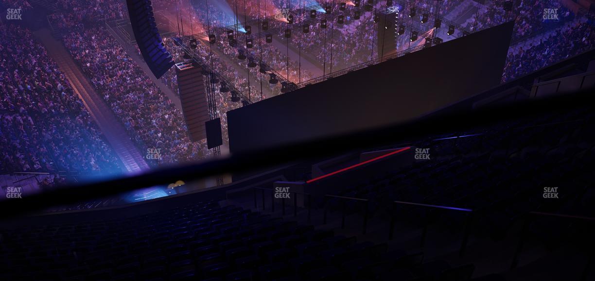 Delta Center - Section 125 Seat View