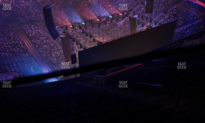Delta Center - Section 125 Seat View