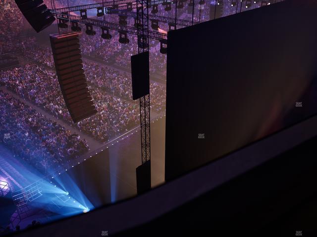 Delta Center - Section 125 Seat View