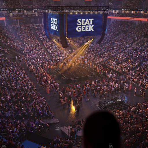 Delta Center - Section 125 Seat View