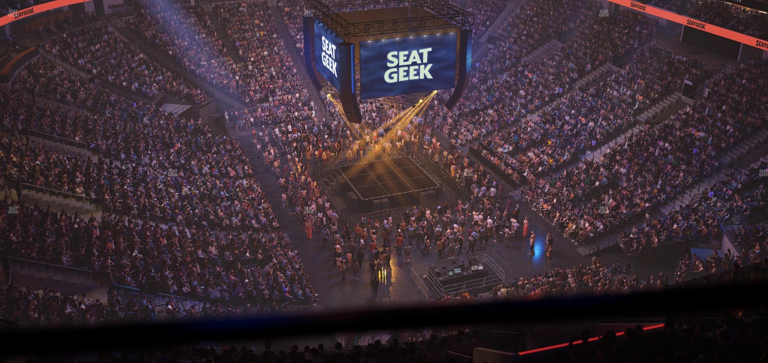 Delta Center - Section 125 Seat View