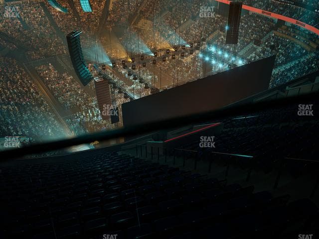 Delta Center - Section 125 Seat View