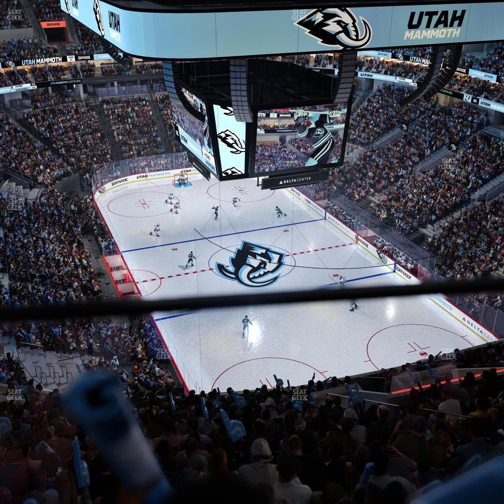 Delta Center - Section 125 Seat View