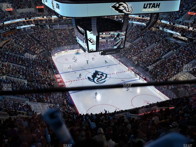 Delta Center - Section 125 Seat View