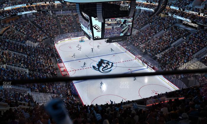 Delta Center - Section 125 Seat View