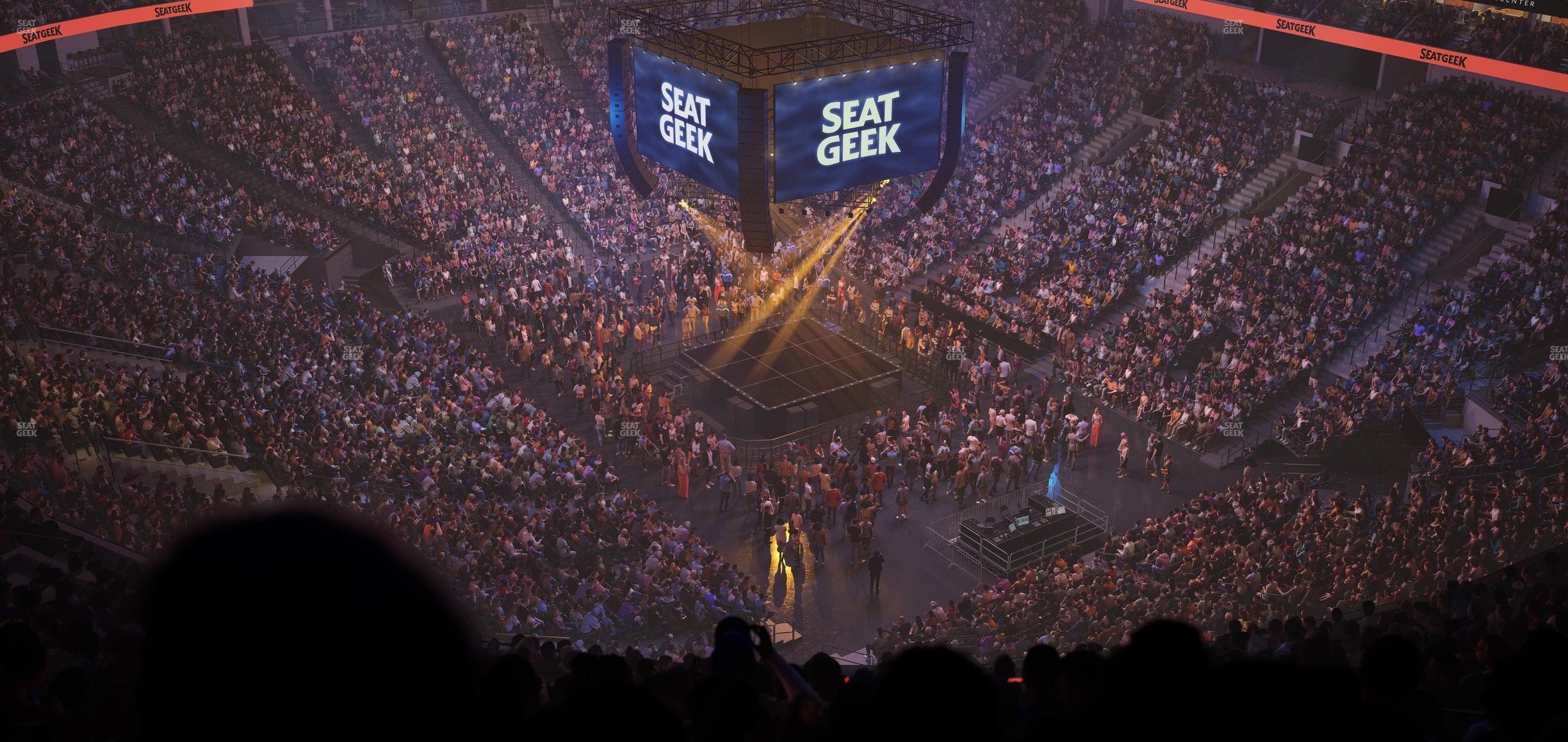 Delta Center - Section 126 Seat View