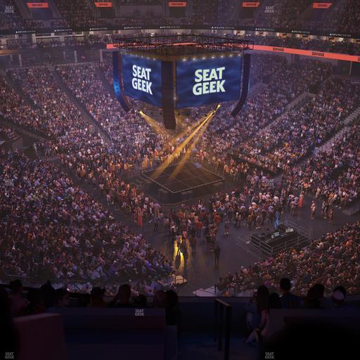 Delta Center - Section 126 Seat View