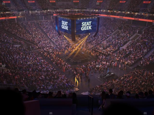 Delta Center - Section 126 Seat View