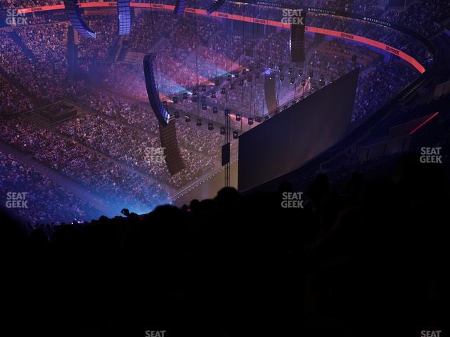 Delta Center - Section 126 Seat View