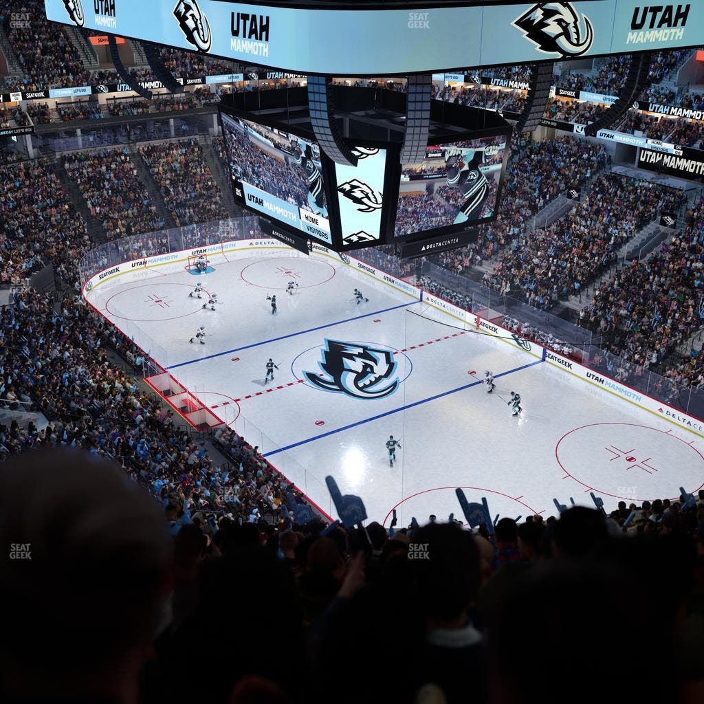 Delta Center - Section 126 Seat View