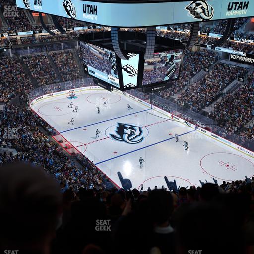 Delta Center - Section 126 Seat View