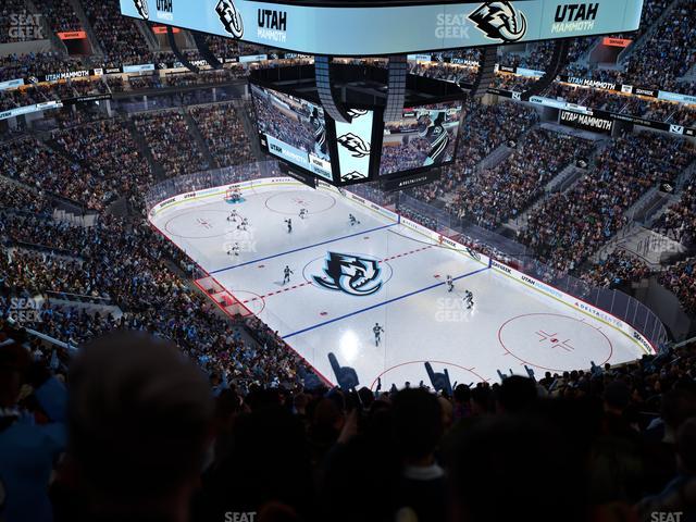 Delta Center - Section 126 Seat View