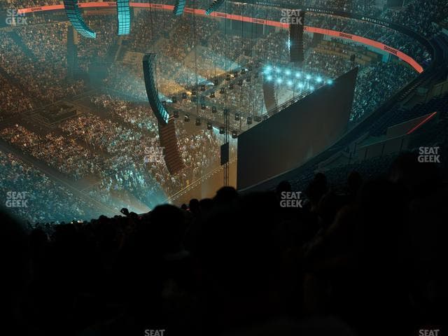 Delta Center - Section 126 Seat View