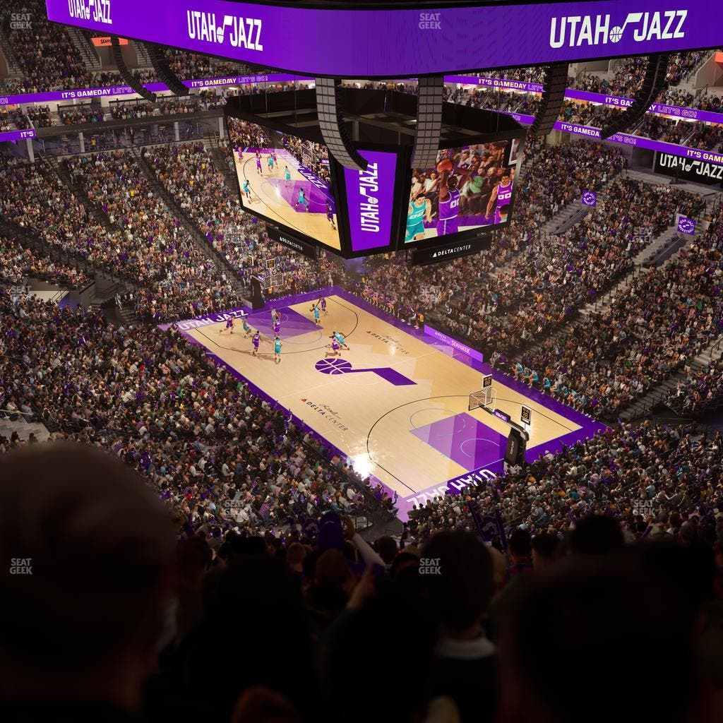 Delta Center - Section 126 Seat View