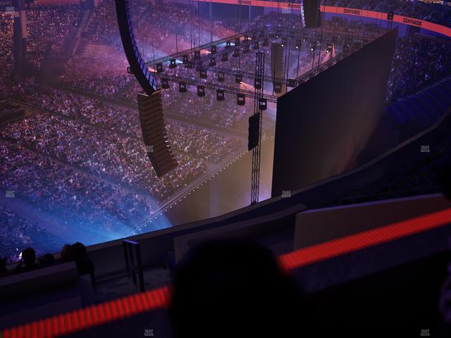 Delta Center - Section 126 Seat View