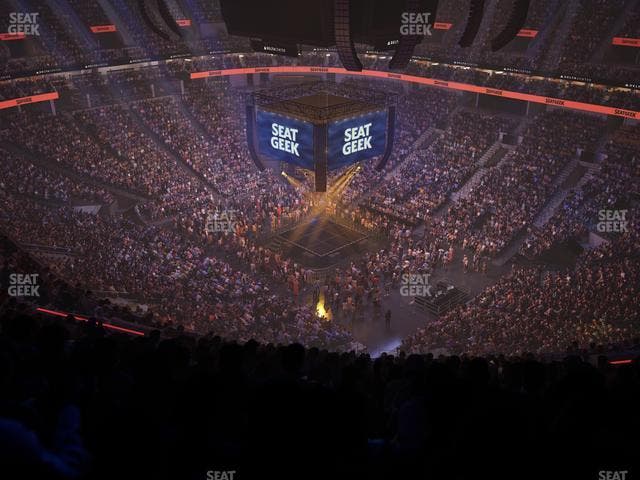 Delta Center - Section 127 Seat View