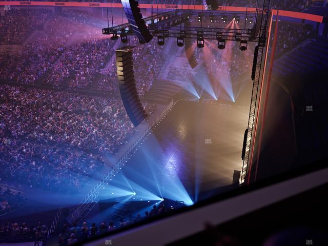 Delta Center - Section 127 Seat View