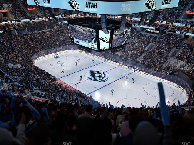 Delta Center - Section 127 Seat View