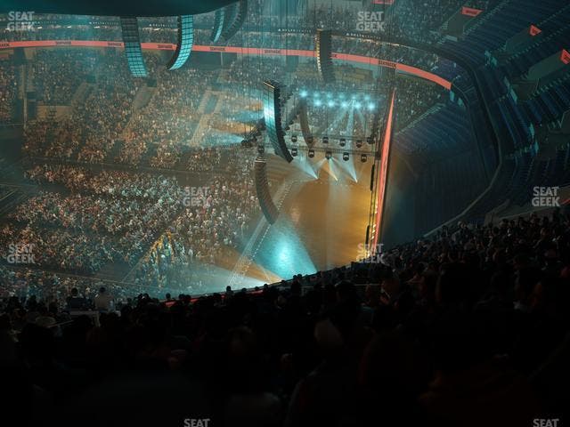 Delta Center - Section 128 Seat View