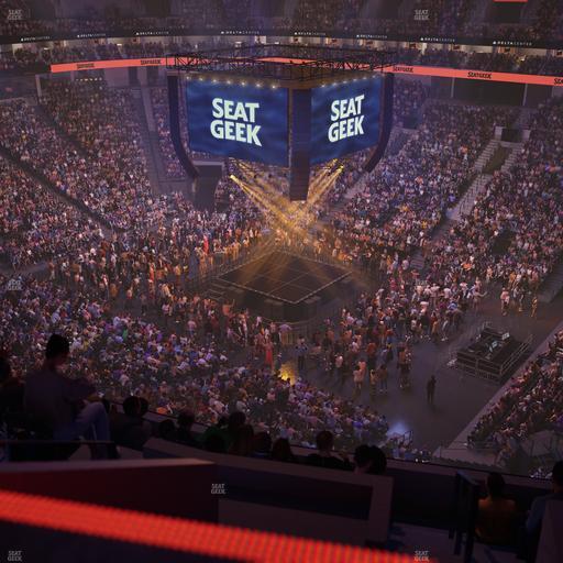 Delta Center - Section 128 Seat View