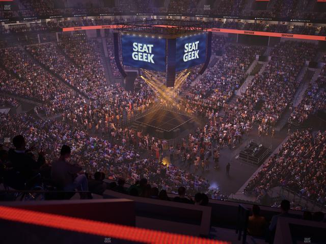 Delta Center - Section 128 Seat View