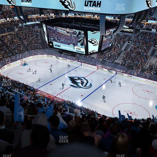 Delta Center - Section 128 Seat View